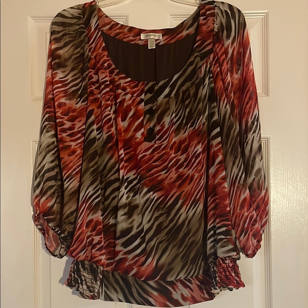 Darling Animal Print Top